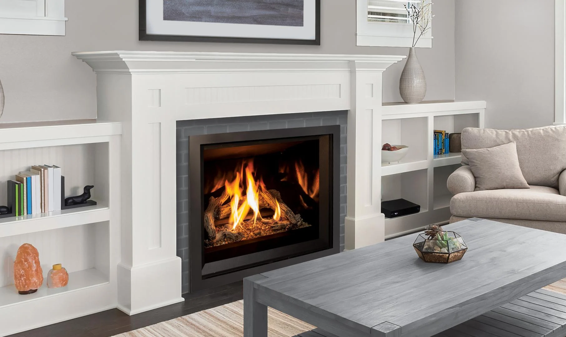 enviro the q2 gas fireplace