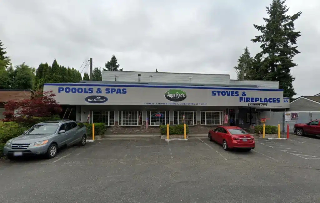 storefront for pools and fireplaces