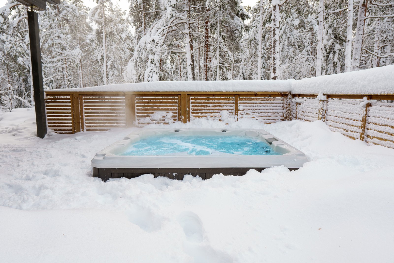 winter hot tub care 101