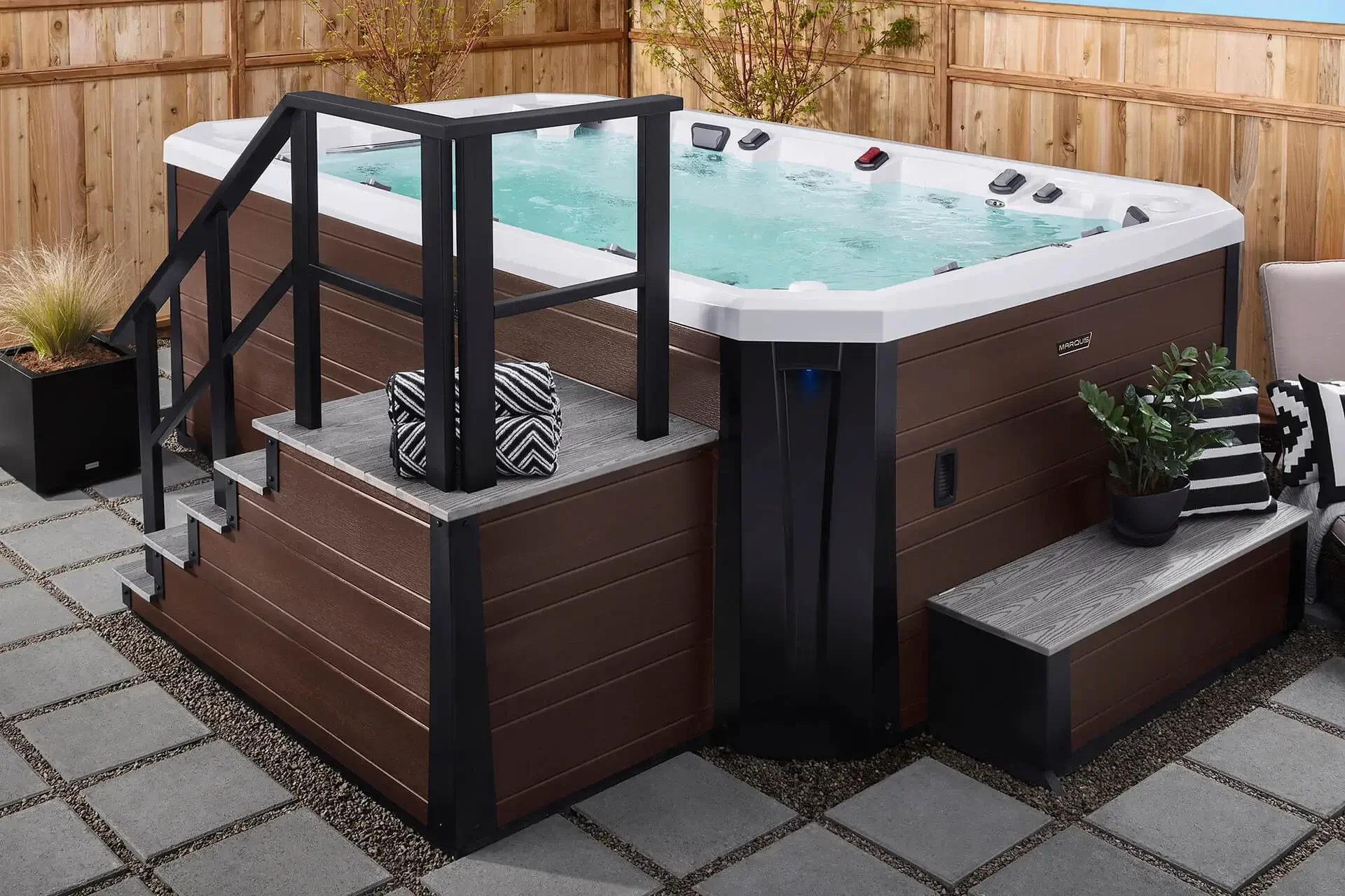 marquis swim spas v150 exterior
