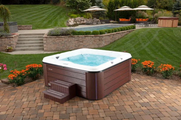 valor hot tubs install