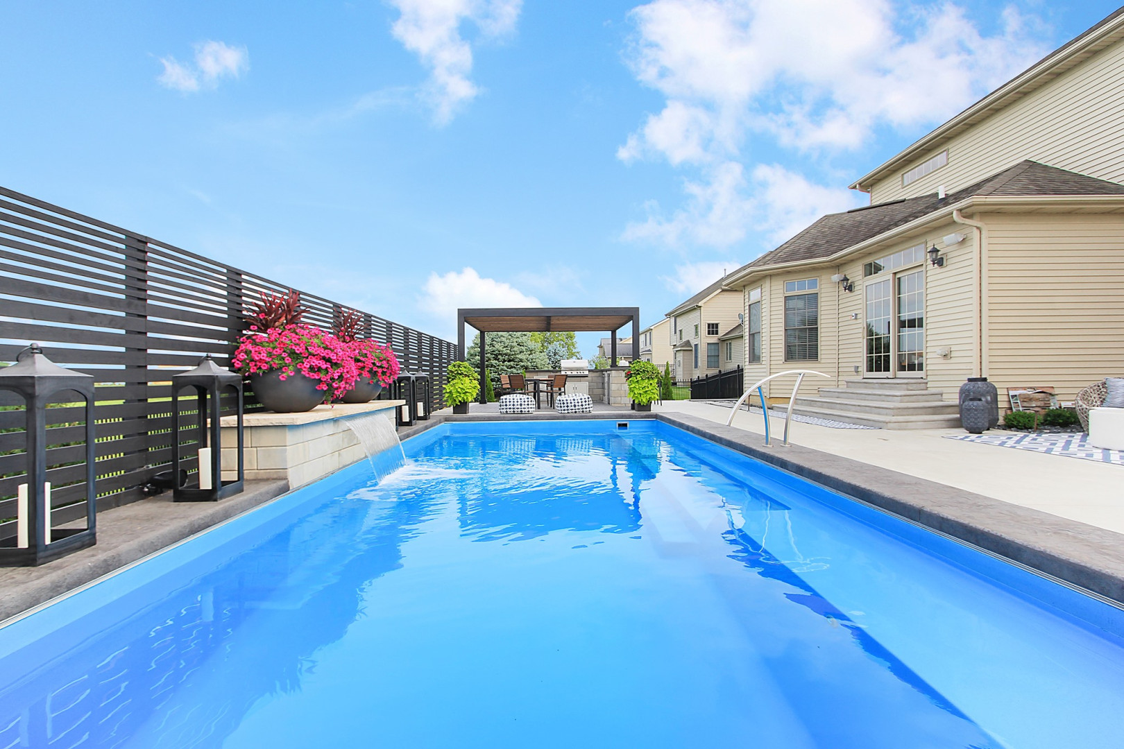 grand manhattan grand manhatten by san juan fiberglass pools